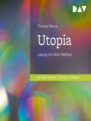 cover image of Utopia (Gekürzt)